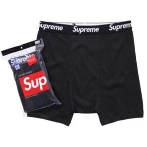 Supreme Underwear & Socks - Supreme Hanes Boxer (1 Boxer) Supreme Underwear & Socks - Supreme Hanes Boxer (1 Boxer)